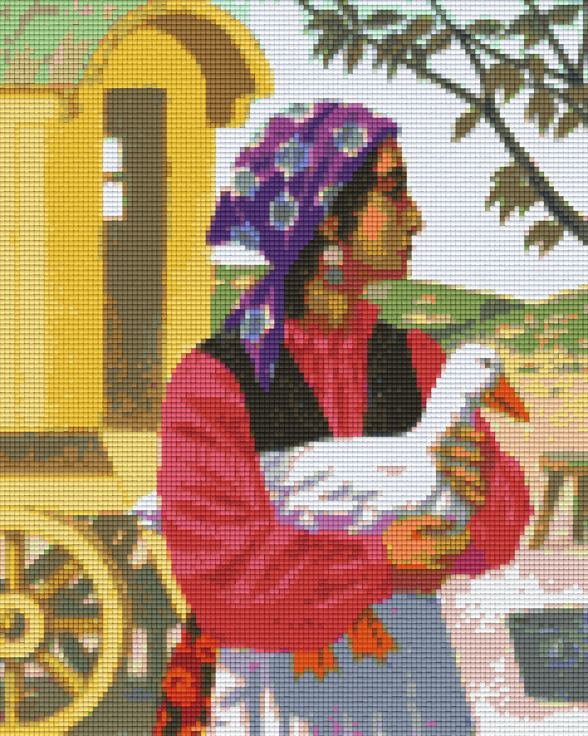 Pixelhobby Klassik Set - Frau mit Gans
