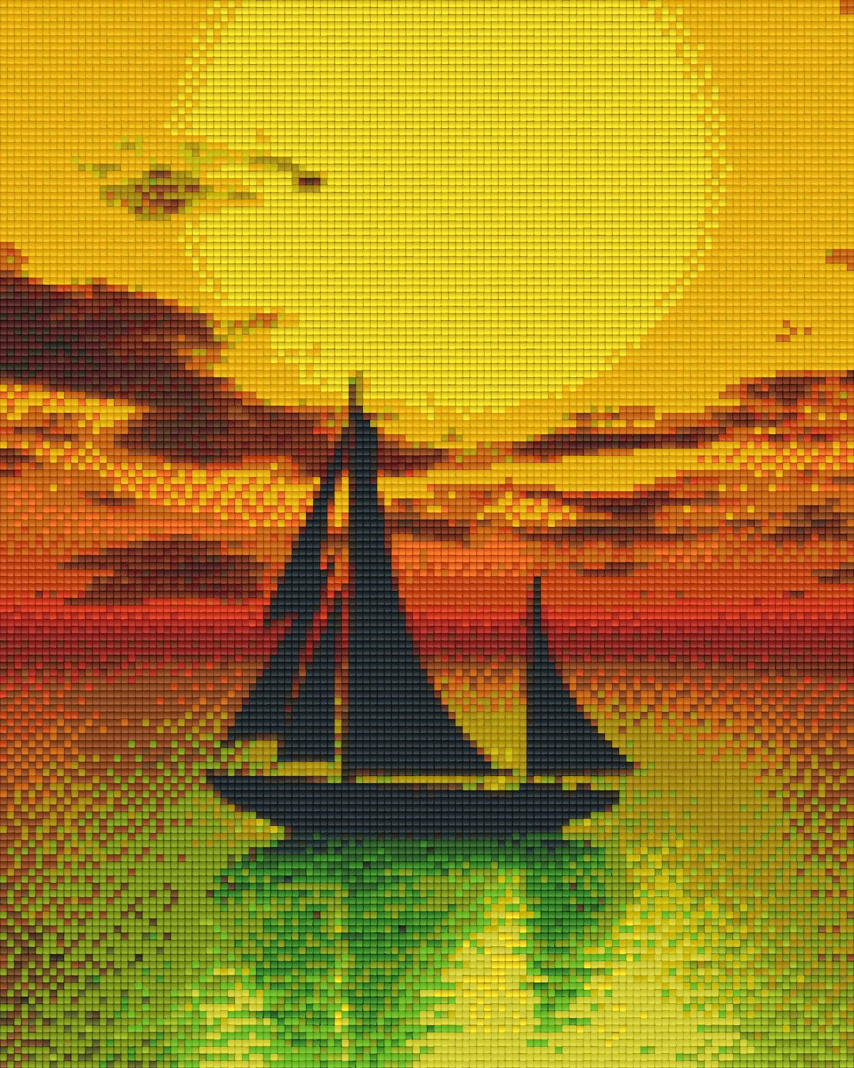 Pixelhobby Klassik Set - Sonnenuntergang