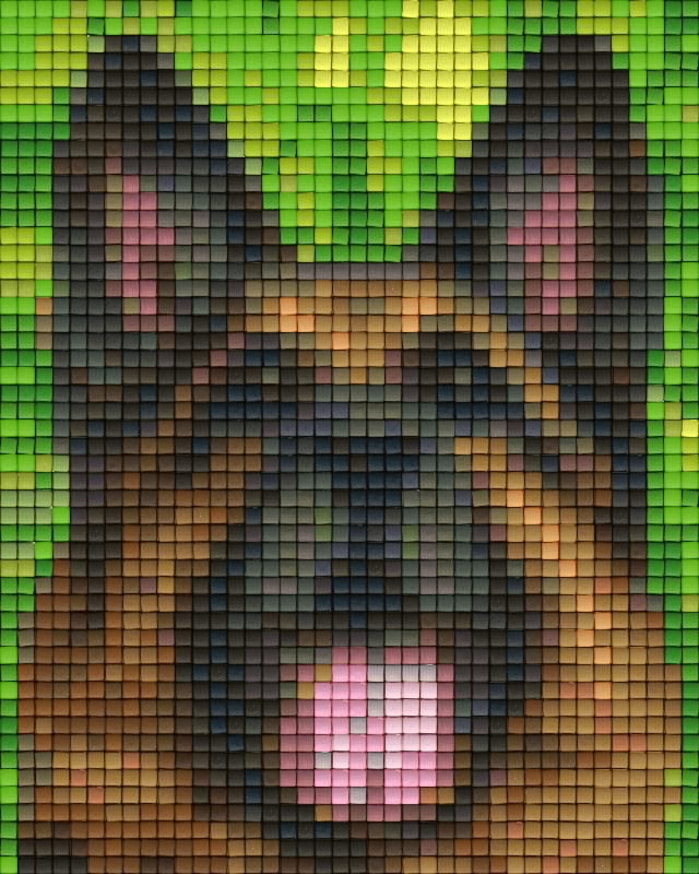 Pixelhobby Klassik Vorlage - Schäferhund