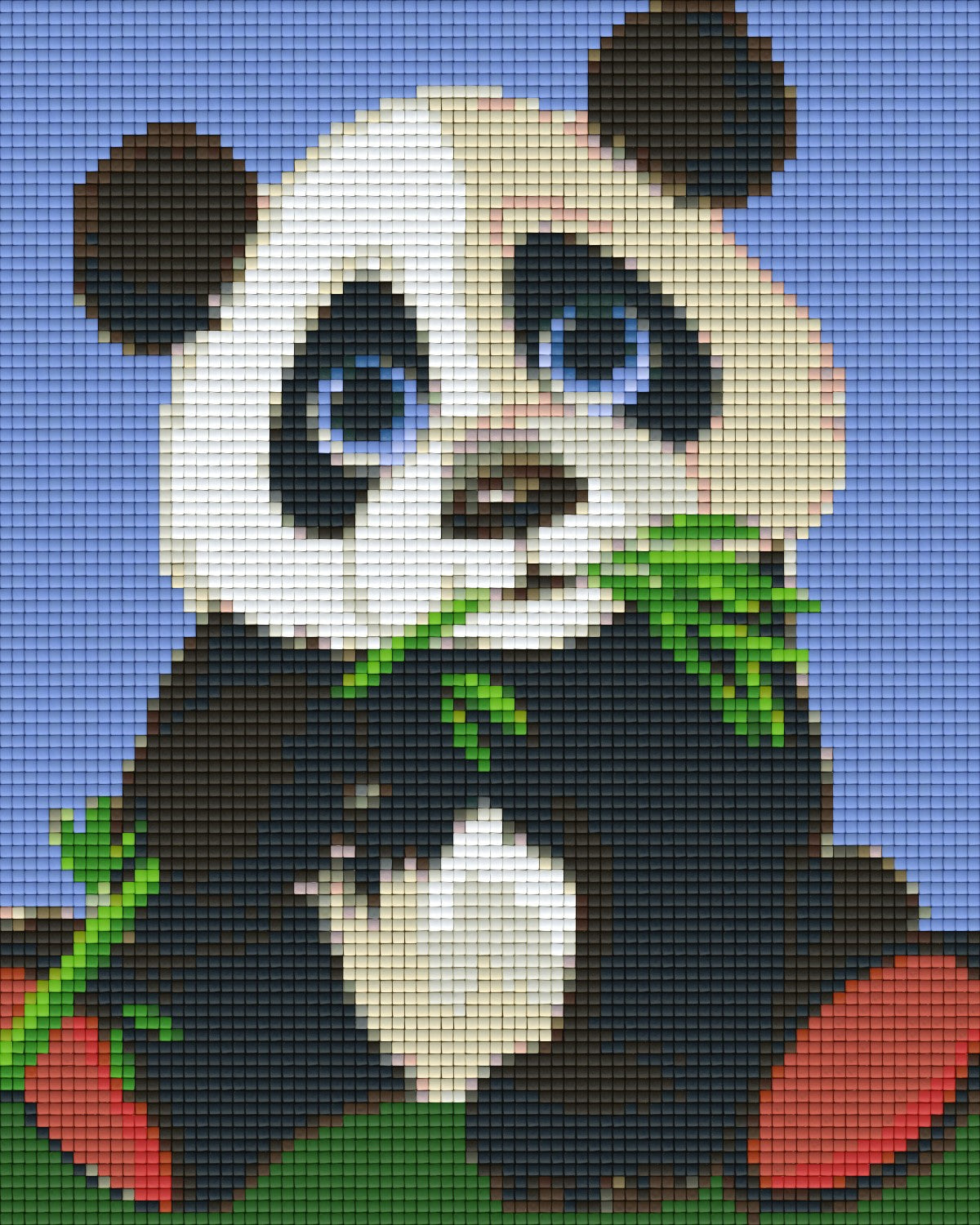 Pixelhobby Klassik Vorlage - Panda