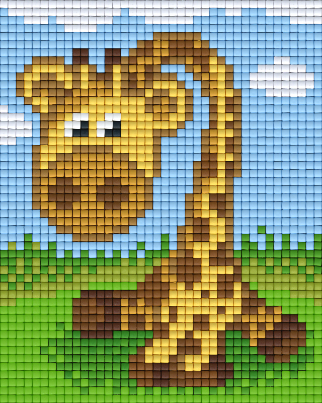 Pixelhobby Klassik Vorlage - Giraffe