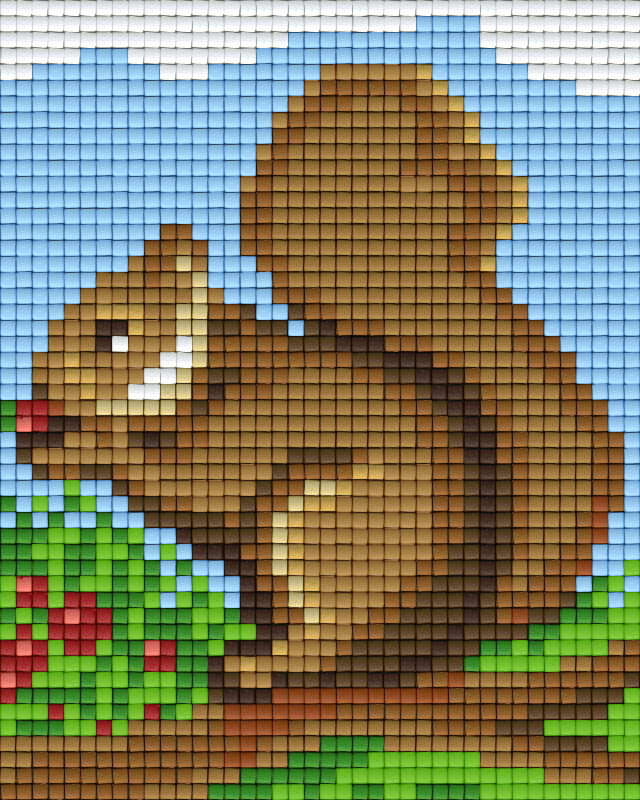 Pixelhobby Klassik Vorlage - Eichhörnchen