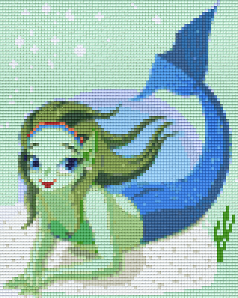 Pixelhobby Klassik Vorlage - Meerjungfrau