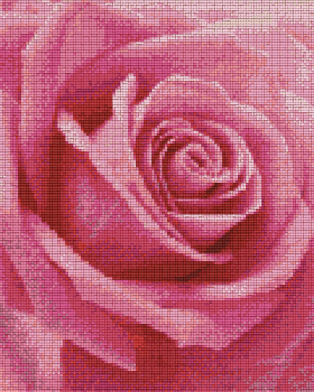 Pixelhobby Klassik Set - rosa Rose