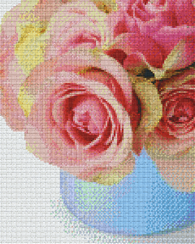 Pixelhobby Klassik Set - Rosenstrauß