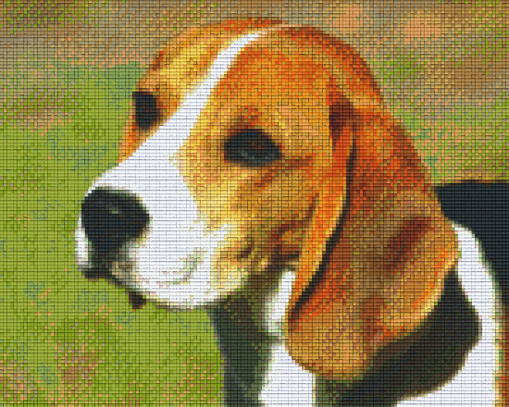 Pixelhobby Klassik Vorlage - Beagle
