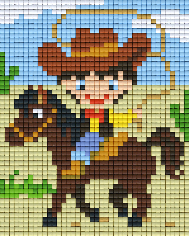 Pixel hobby classic template - cowboy