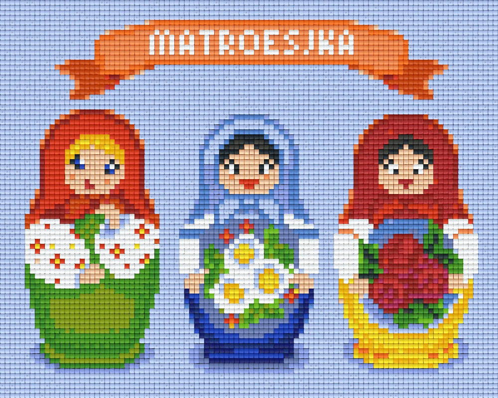 Pixelhobby Klassik Set - Matroesjka