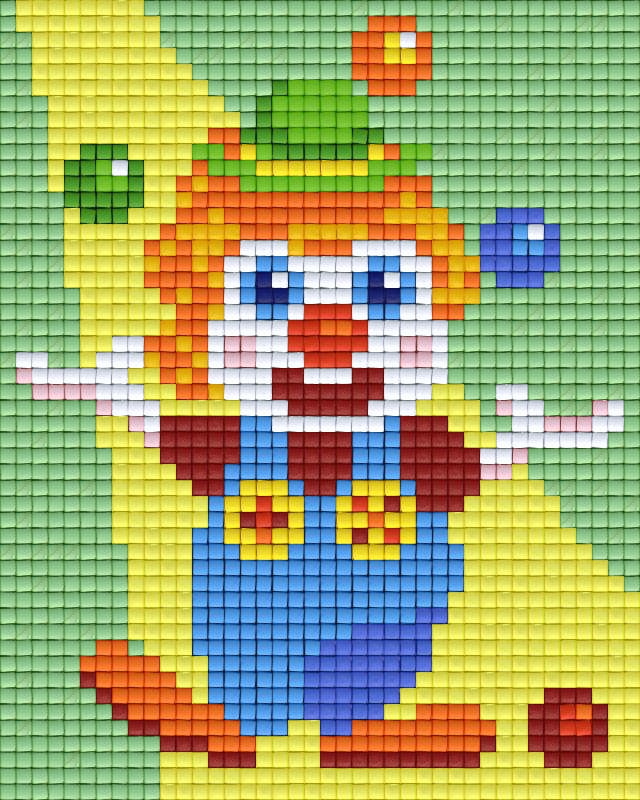Pixelhobby Klassik Vorlage - Clown