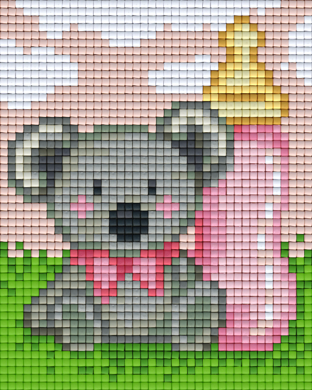 Pixel hobby classic template - koala girl