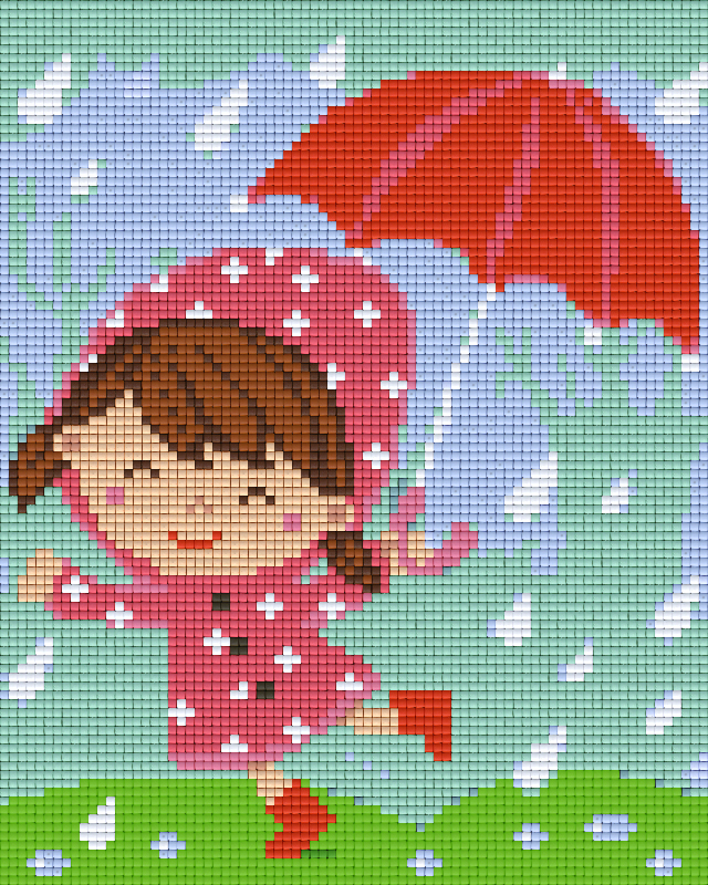 Pixel hobby classic set - girl in the rain