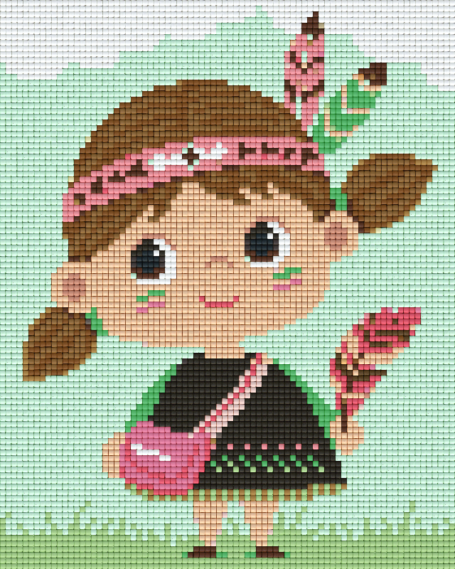 Pixelhobby classic set - Indian girl