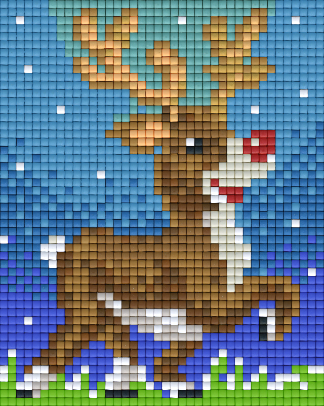 Pixel hobby classic template - reindeer