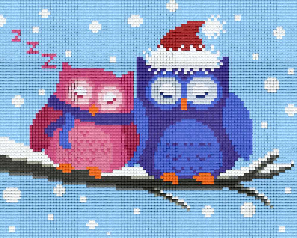 Pixelhobby classic set - sleeping owls