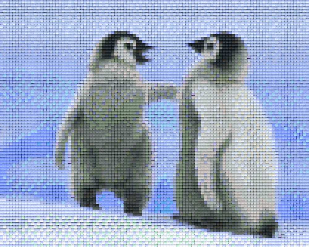 Pixelhobby Klassik Vorlage - Pinguin