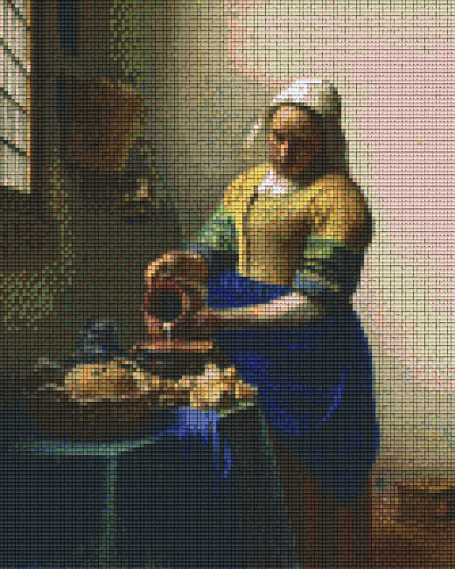 Pixelhobby Klassik Set - Dienstmagd mit Milchkrug