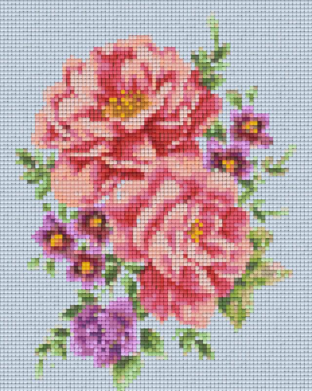 Pixelhobby Classic Set - Flowers Aquarel