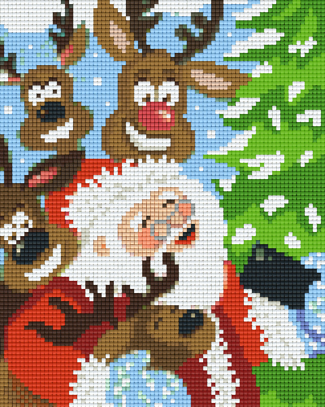 Pixelhobby Classic Set - Santa Claus makes selfie