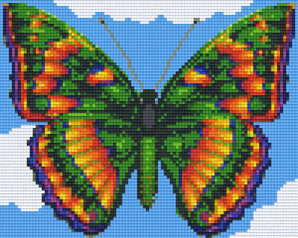 Pixelhobby Klassik Vorlage - Schmetterling