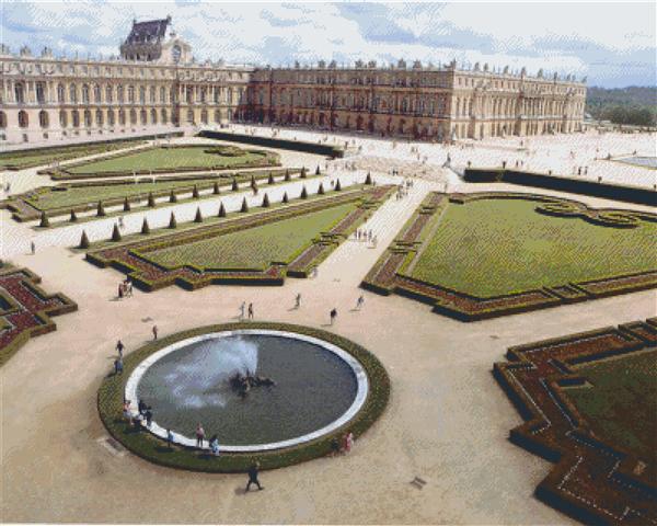 Pixel hobby classic template - Versailles Park