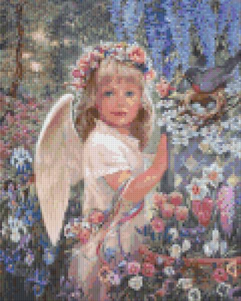 Pixelhobby Klassik Vorlage - Angel of Spring