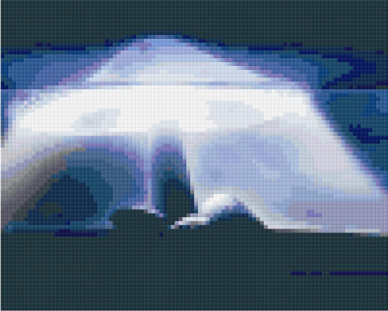 Pixel hobby classic template - neon mushroom