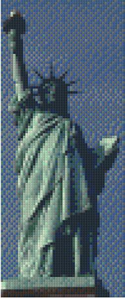 Pixelhobby Klassik Vorlage - Freiheitsstatue