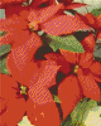 Pixelhobby Klassik Vorlage - Weihnachtsstern