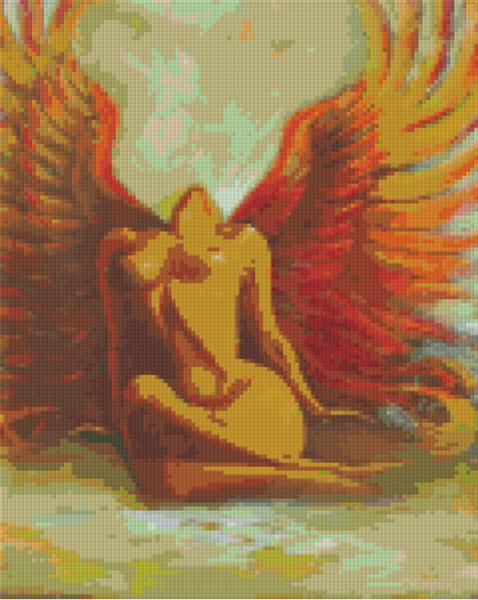 Pixel hobby classic template - angel gold