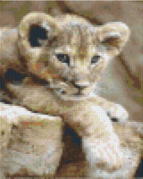 Pixel hobby classic template - lion cub