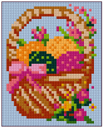 Pixel Hobby Classic Template - Easter Eggs Basket