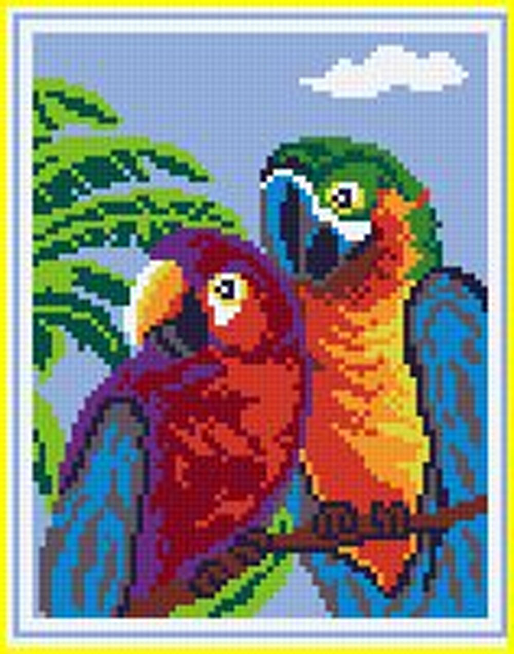Pixel hobby classic set - parrot duo