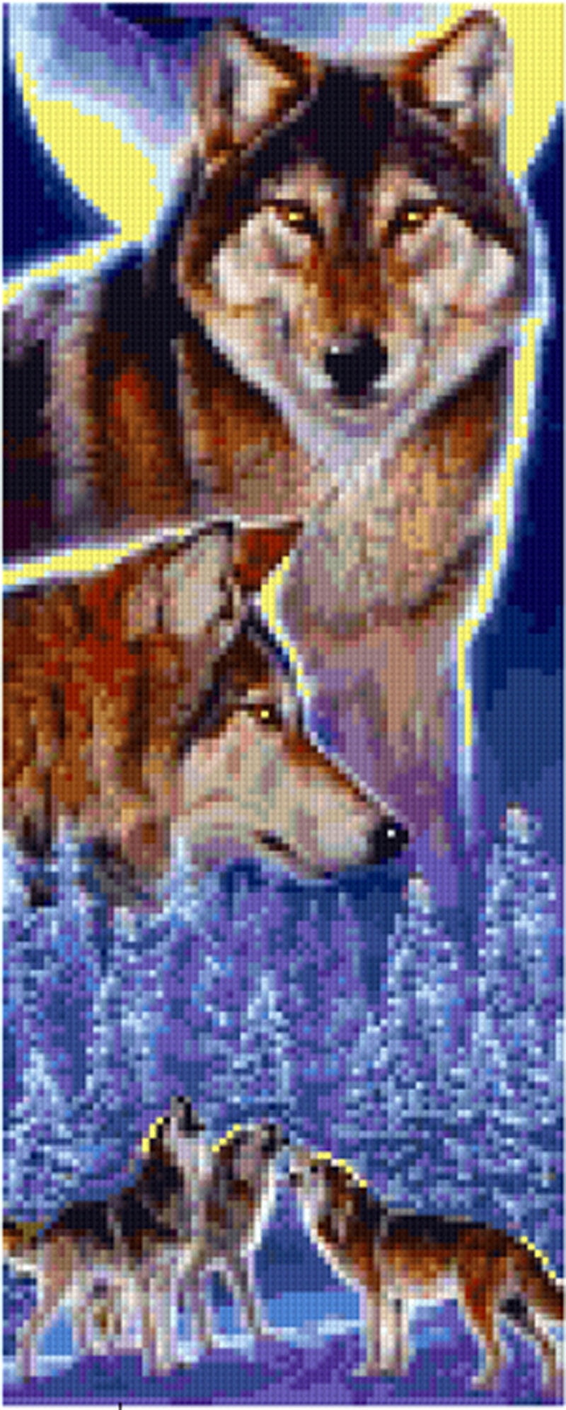 Pixelhobby Klassik Set - Magic of the Wolf