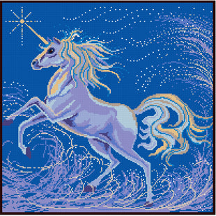 Pixelhobby Klassik Vorlage - Unicorn Shine