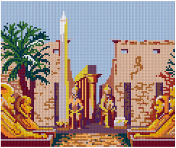 Pixel hobby classic template - A day in Luxo-Egypt