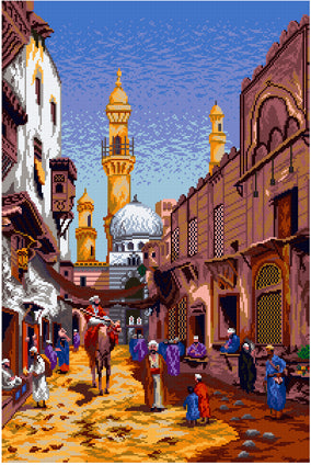 Pixelhobby Klassik Vorlage - Kairo