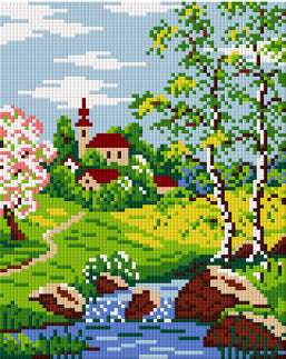 Pixel hobby classic template - Season Spring