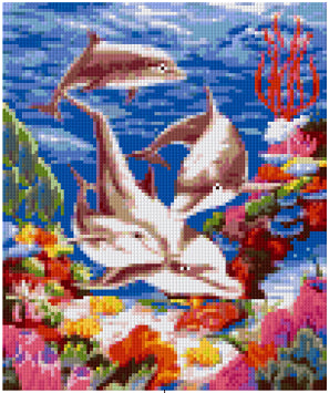 Pixelhobby Klassik Set - Dolphin World