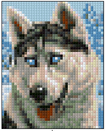 Pixel Klassik Set - Husky