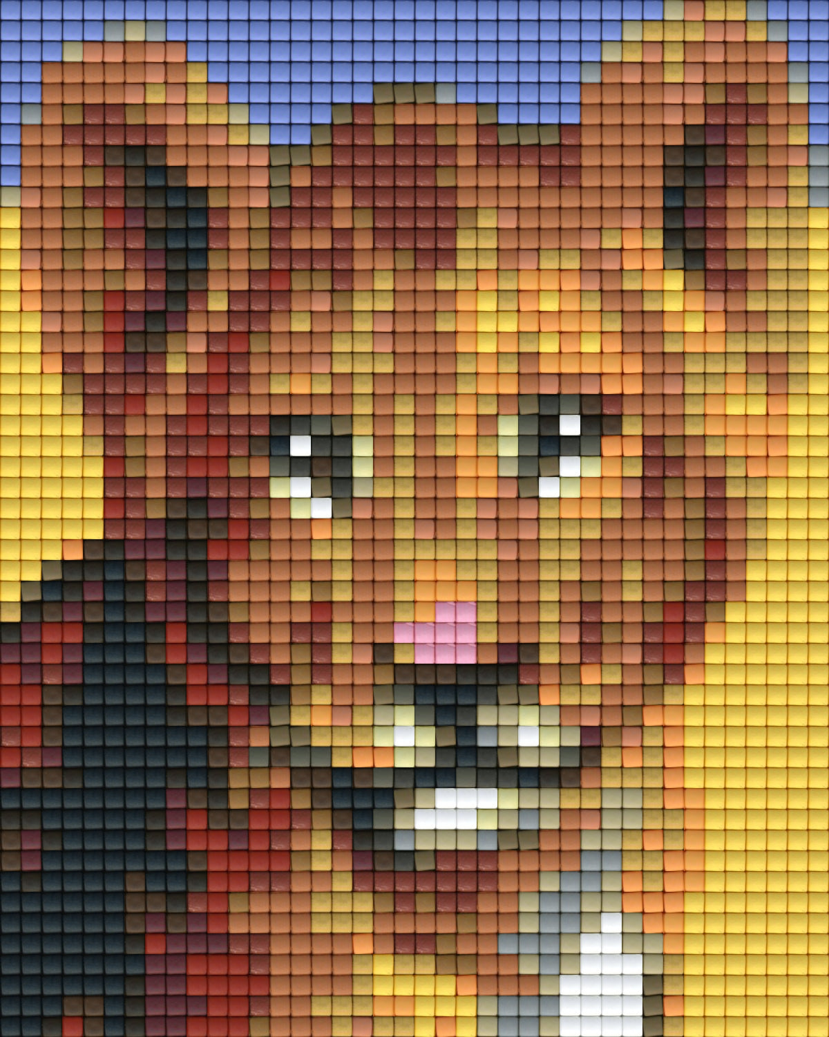 Pixelhobby Klassik Vorlage - Lion Baby