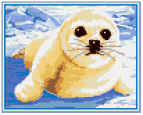 Pixelhobby classic set - baby seal