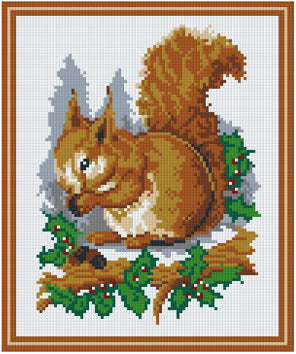 Pixel hobby classic template - squirrel