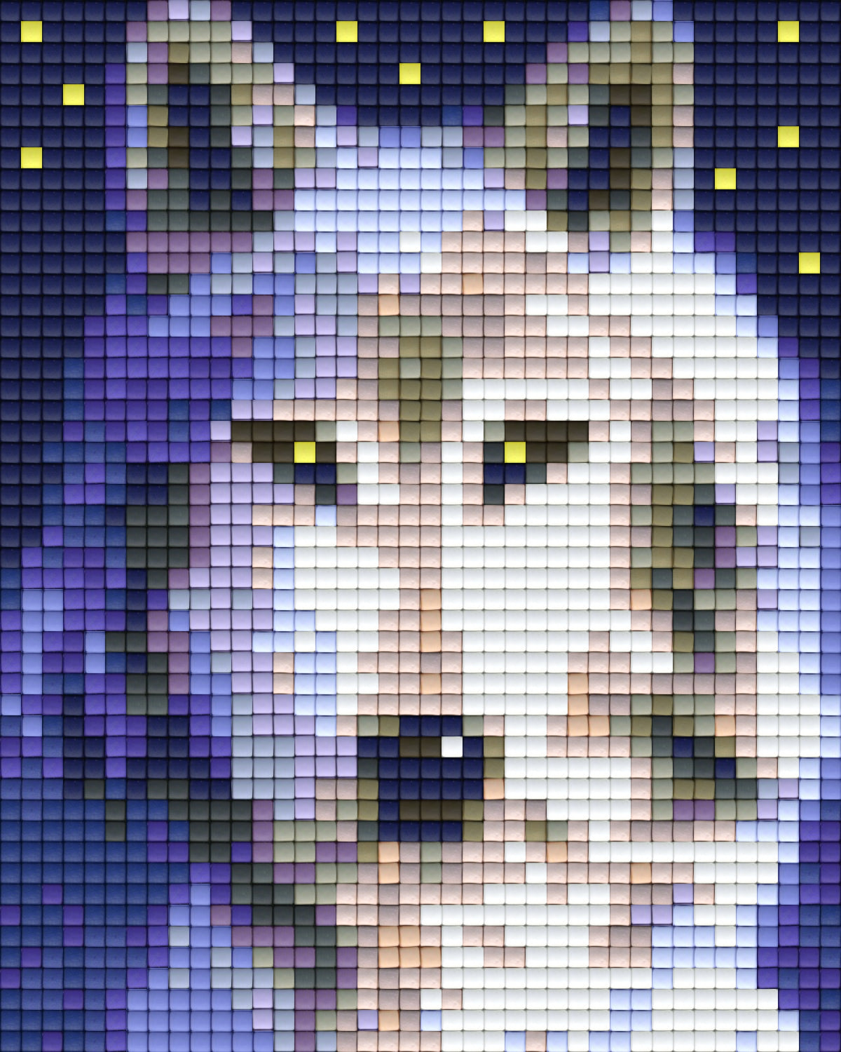 Pixelhobby Klassik Vorlage - Magic Wolf