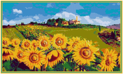 Pixelhobby Klassik Set - Sunflower Castle