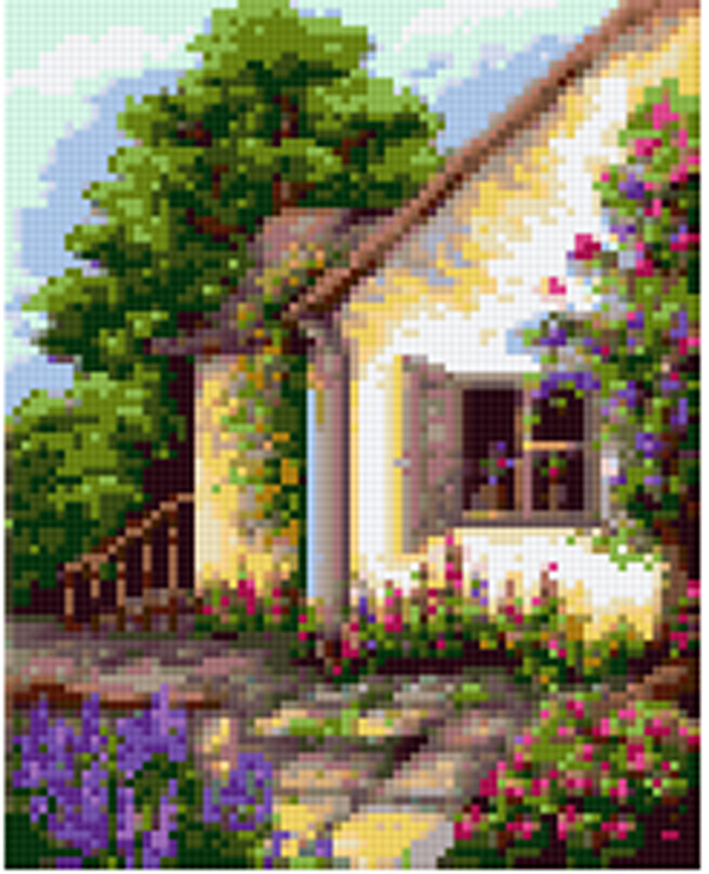 Pixel Hobby Classic Set - Backyard Window