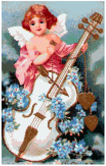 Pixel hobby classic template - Angels give Music