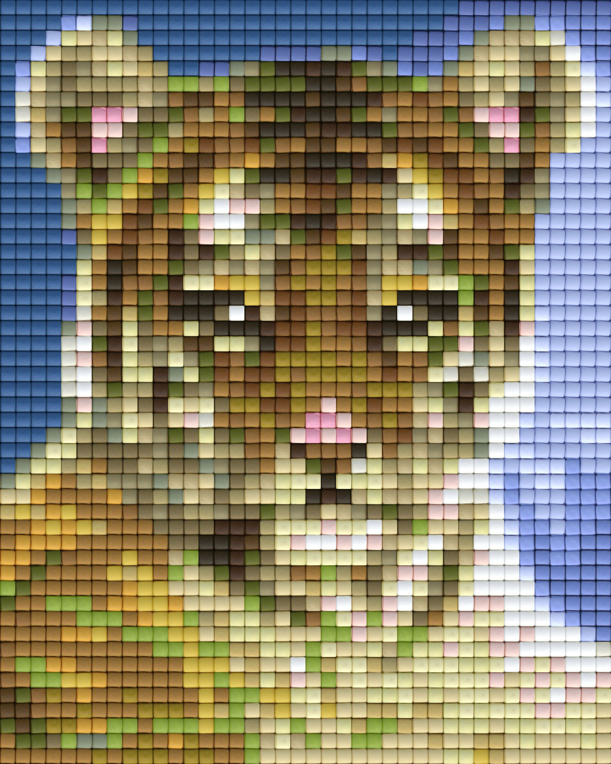 Pixelhobby Klassik Vorlage - Tiger Baby