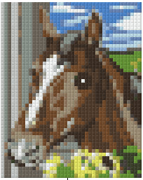 Pixelhobby Klassik Vorlage - Horse
