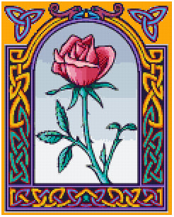 Pixelhobby Klassik Set - Keltische Rose