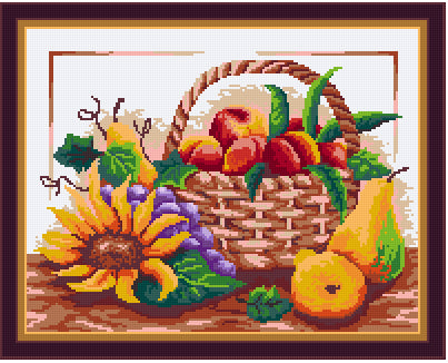 Pixel Hobby Classic Template - Fruits &amp; Flowers